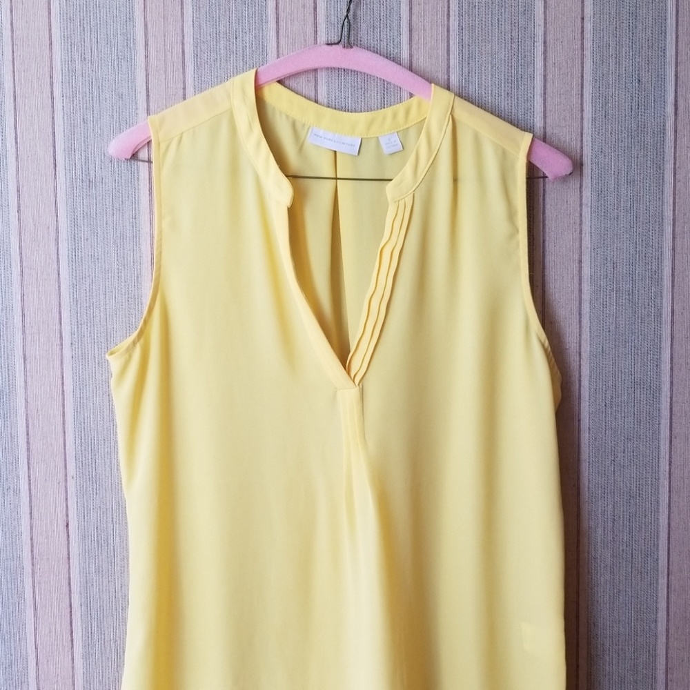 Yellow tank top